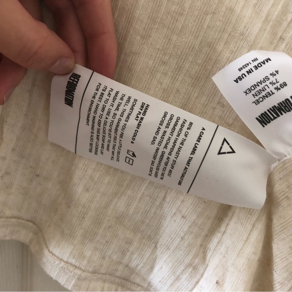 Reformation Wrap Around T-shirt Top - Picture 4 of 9